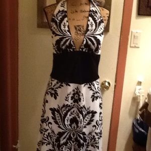 Black and White Gown  Never Worn